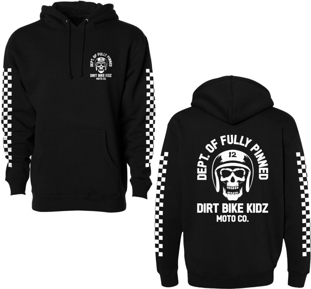 DBK Fully Pinned Hoodie — Black
