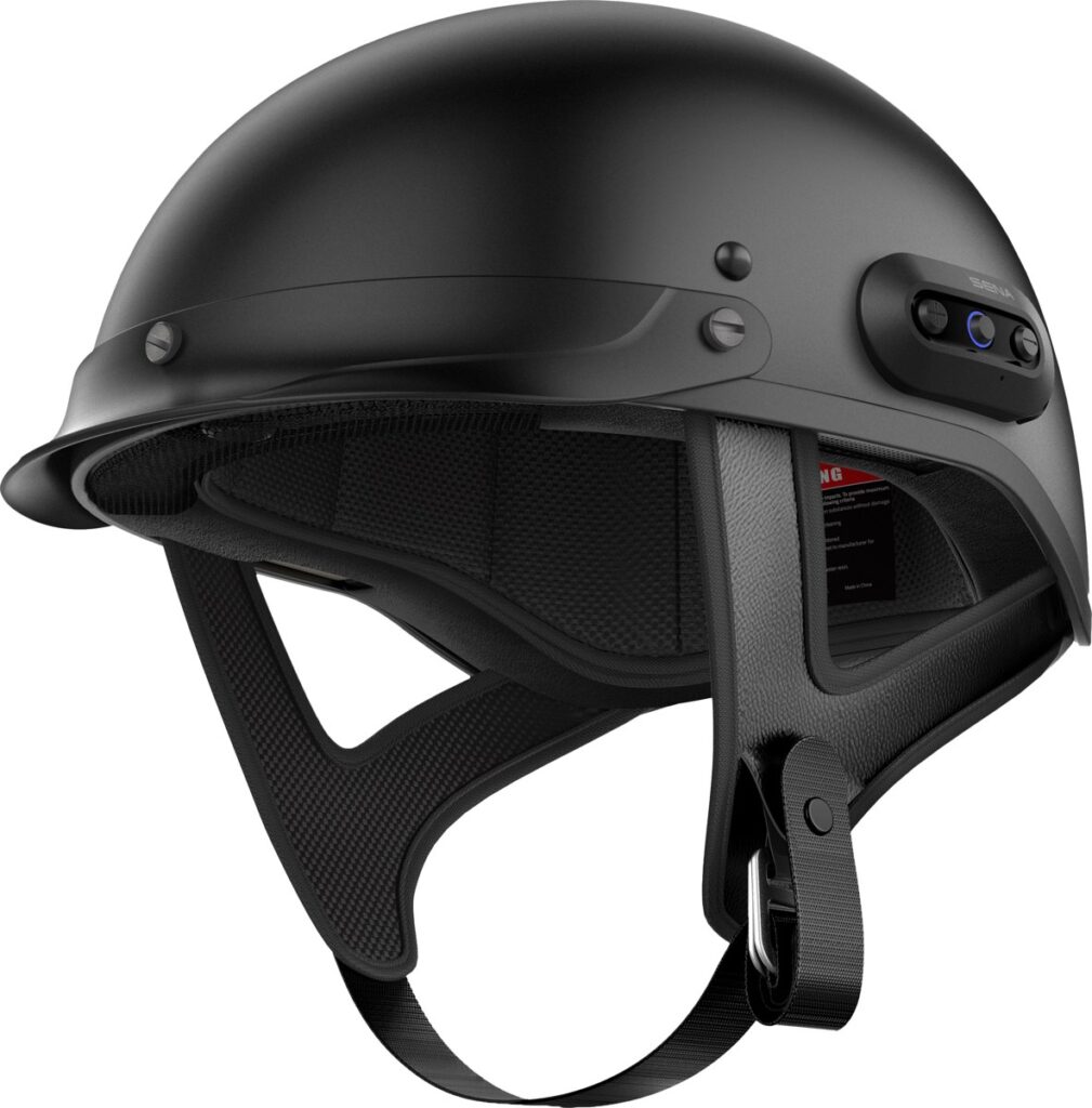 SENA Cavalry 2 Half Helmet — Matte Black