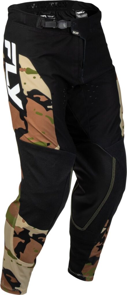 FLY RACING Evolution DST Hunt Pants (2027) — Black/Camo — HUNT