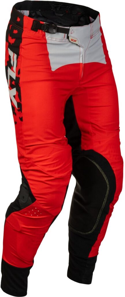 FLY RACING Youth Lite Flake Pants (2027) — Red/Grey/Black — FLAKE