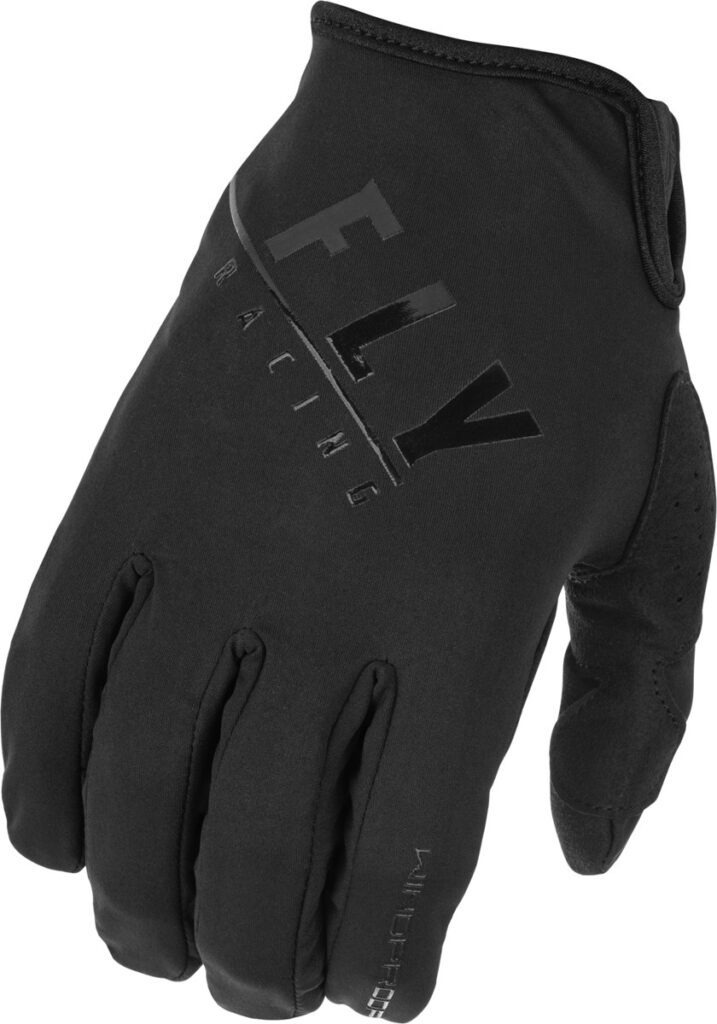 FLY RACING Windproof Lite Gloves — Black