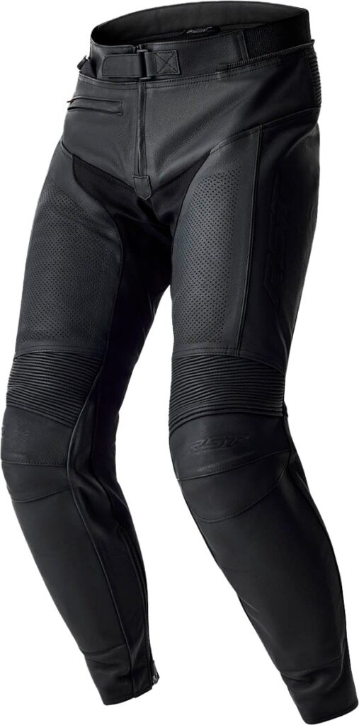 RST T2 D3O SL Leather Pants — Black — SHORT LEG