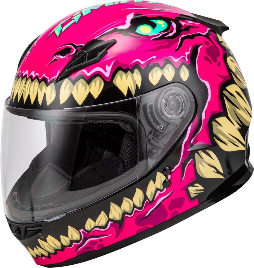 GMAX Youth GM-49Y Drax Helmet — Pink — DRAX