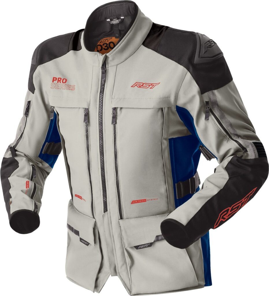 RST PS Adventure D30 Jacket — Silver/Blue — ADVENTURE
