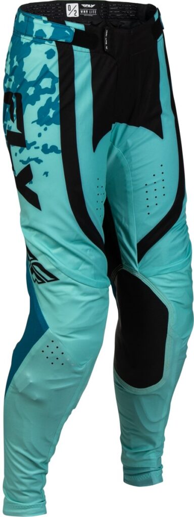 FLY RACING Women's Lite Flake Pants (2027) — Aqua/Teal/Black — FLAKE