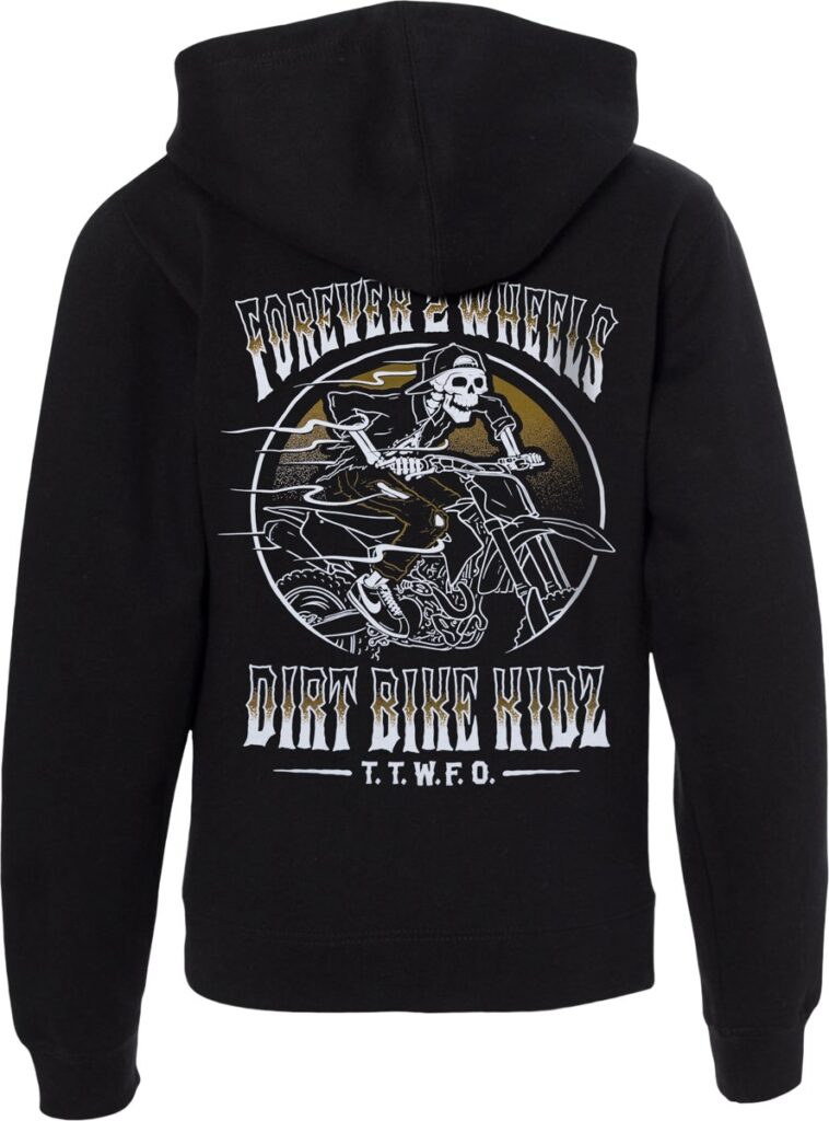 DBK Youth Ghost Rider Hoodie (2026) — Black