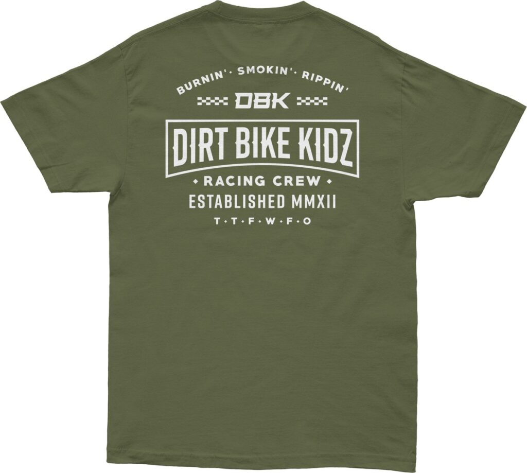 DBK Speed & Style Tee (2026) — Military Green