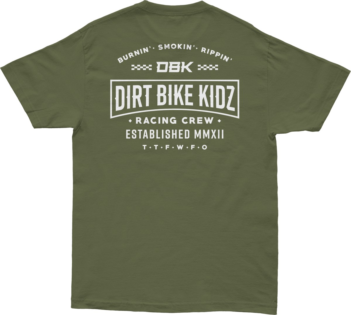 DBK Speed & Style Tee (2026) — Military Green