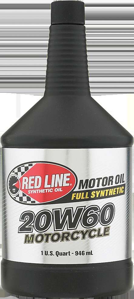 RED LINE MOTOR OIL 20W60 4T 1 QT