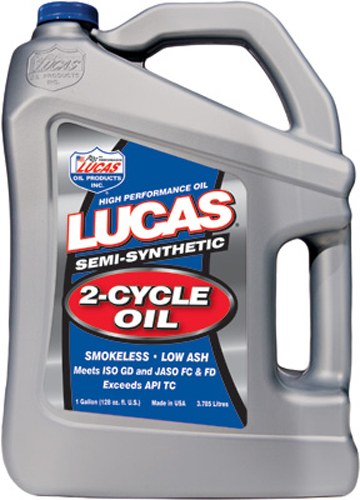 LUCAS SEMI-SYNTHETIC OIL 2T 1 G