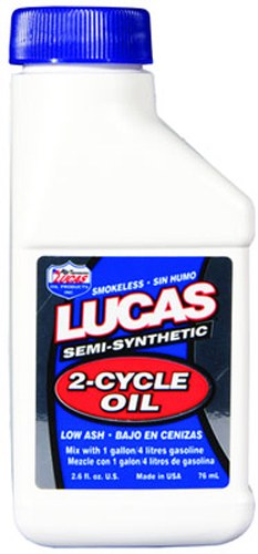 LUCAS SEMI-SYNTHETIC OIL 2T 2.6 OZ