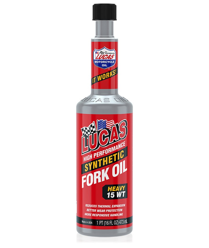 LUCAS SYNTHETIC FORK OIL 15W 16 OZ