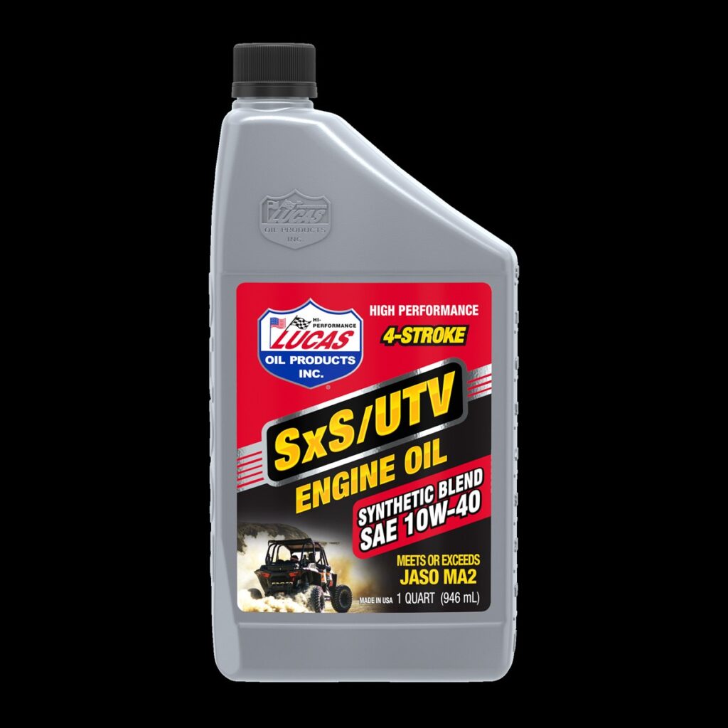 LUCAS SXS SEMI SYNTHETIC ENGINE OIL 10W40 1 QT
