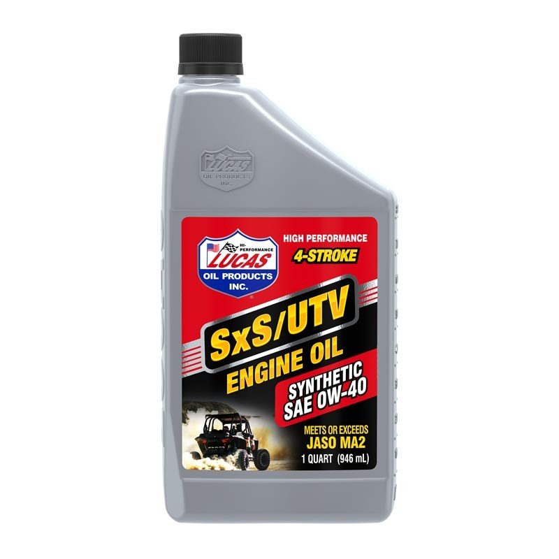LUCAS SXS SYNTHETIC OIL 0W40 4T 1 QT