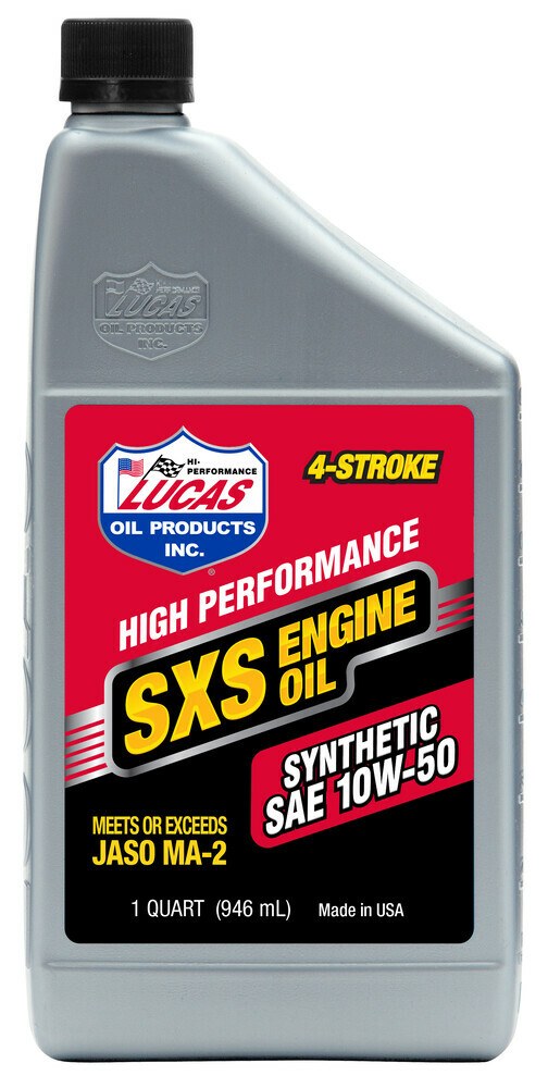 LUCAS SXS SYNTHETIC OIL 10W50 4T 1 QT