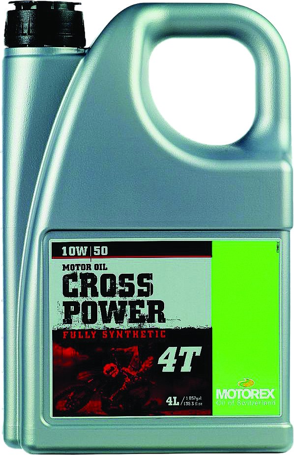 MOTOREX CROSS POWER MOTOR OIL 10W50 4T 4L