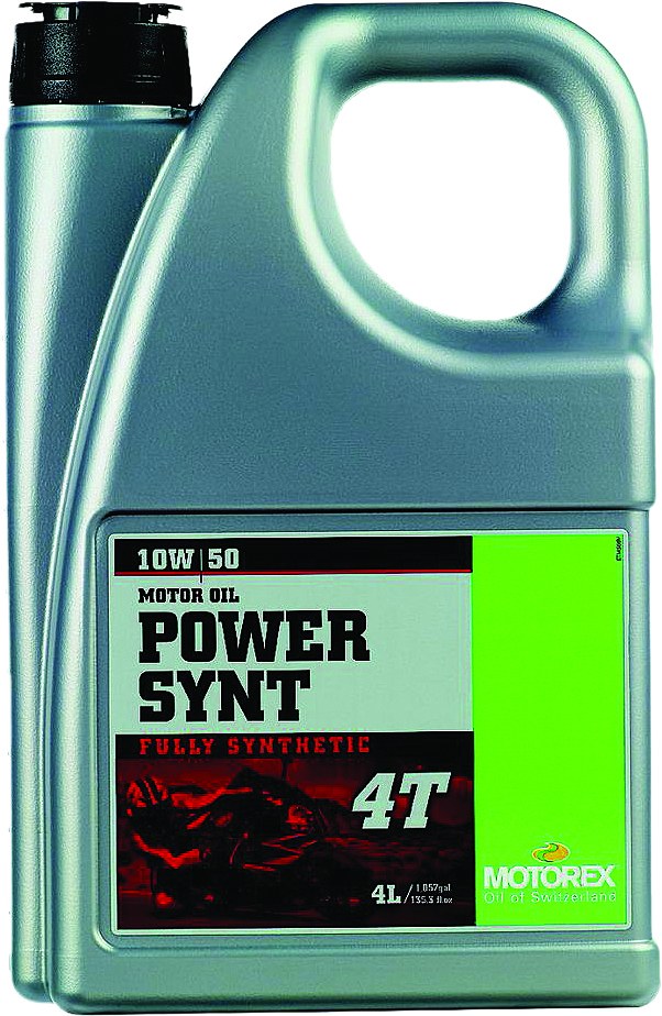 MOTOREX POWER SYNTHETIC OIL 10W50 4T 4L