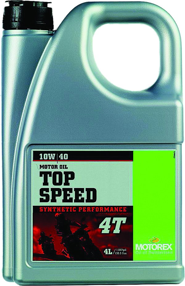 MOTOREX TOP SPEED MOTOR OIL10W40 4T 4L