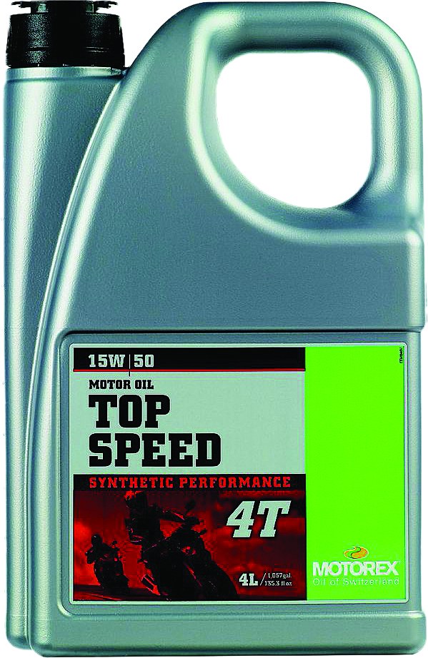 MOTOREX TOP SPEED MOTOR OIL 15W50 4T 4L