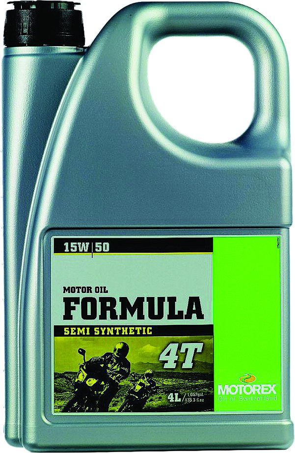MOTOREX FORMULA MOTOR OIL 4T 15W50 4L