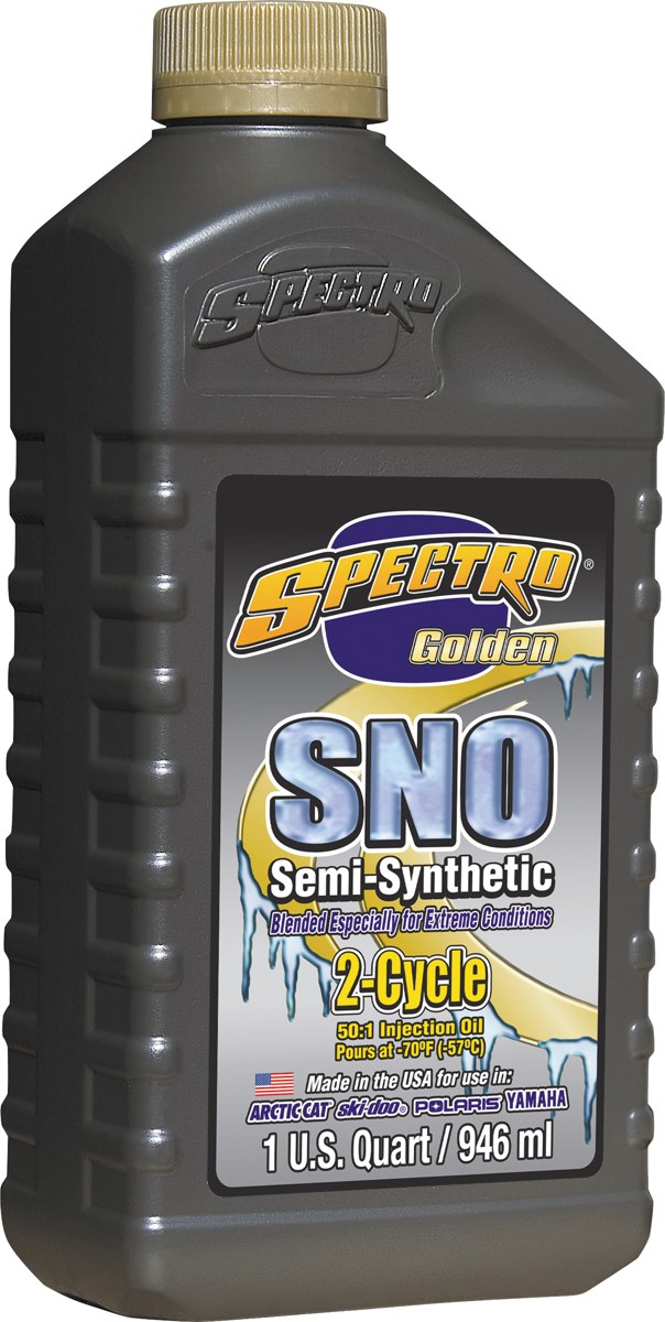 SPECTRO GOLDEN SNO SEMI-SYN INJECT OIL 2T 1QT