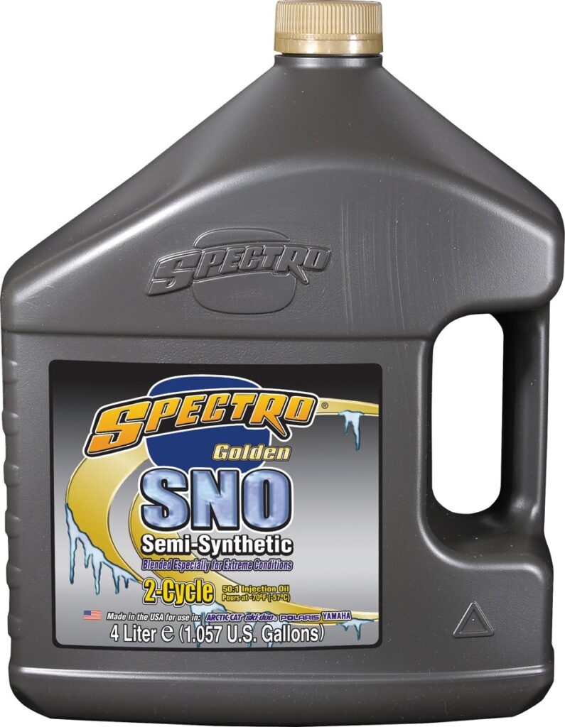 SPECTRO GOLDEN SNO SEMI-SYN INJECT OIL 2T 1GAL