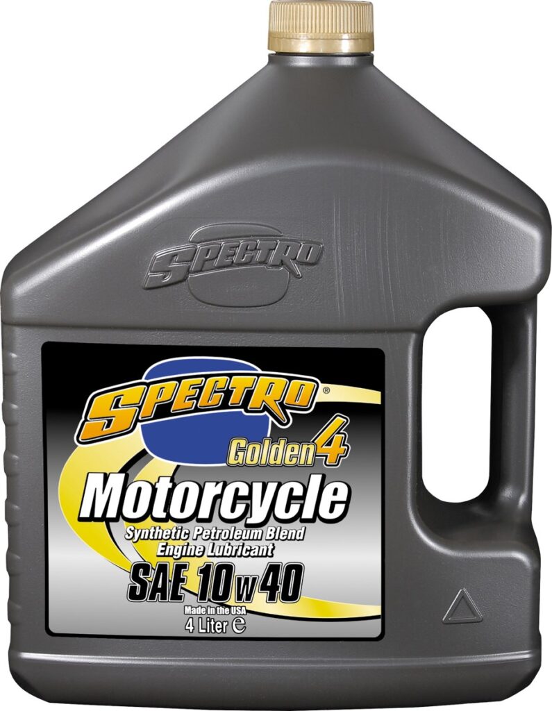 SPECTRO GOLDEN M/C SEMI- SYN OIL 4T 10W40 4L