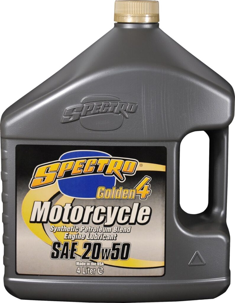 SPECTRO GOLDEN M/C SEMI- SYN OIL 4T 20W50 4L