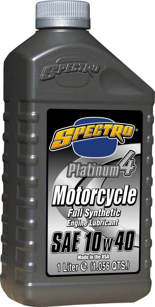 SPECTRO PLATINUM M/C FULL SYN OIL 4T 10W40 1L