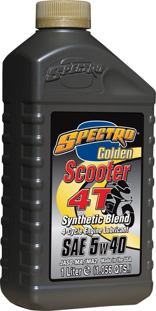 SPECTRO GOLDEN SCOOTER SEMI-SYN OIL 4T 5W40 1L