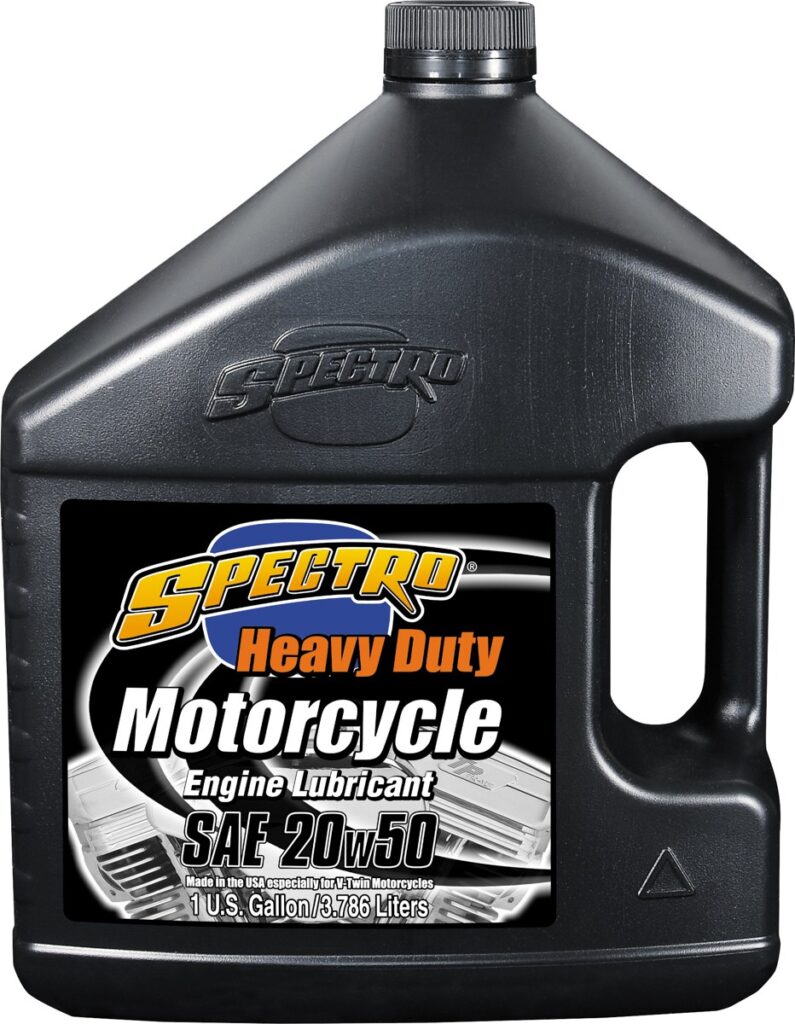 SPECTRO PREMIUM M/C PETROLEUM HD OIL 20W50 1GAL