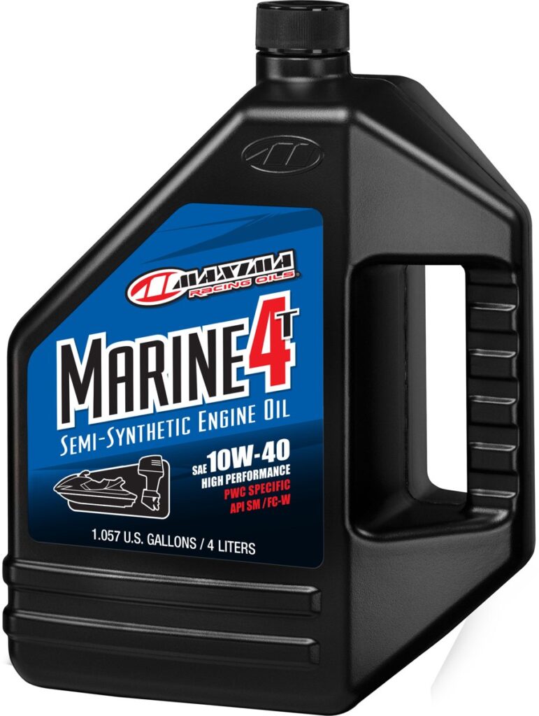 MAXIMA MARINE SEMI-SYN OIL 10W40 4T 1 GAL