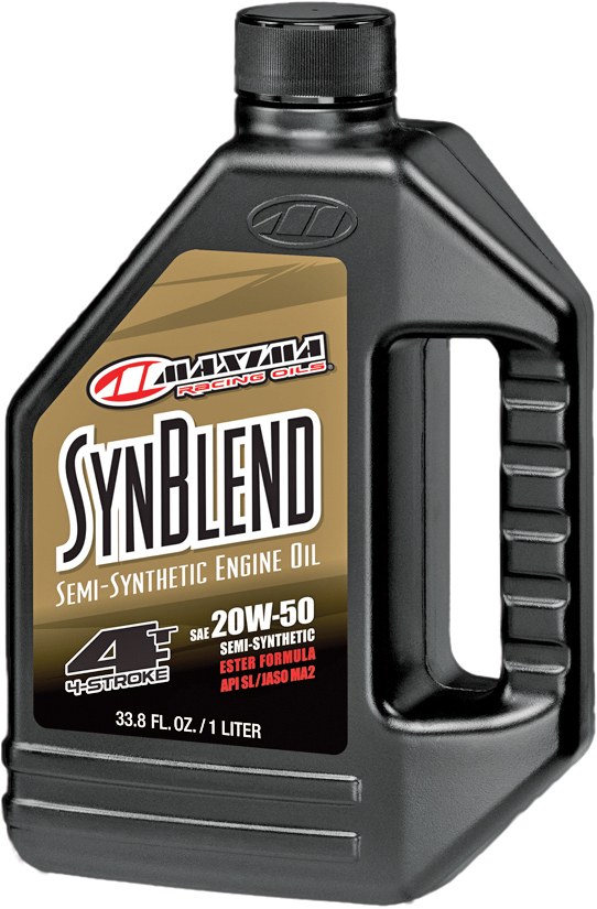 MAXIMA SYNTHETIC BLEND MOTOR OIL 4T 20W50 1L