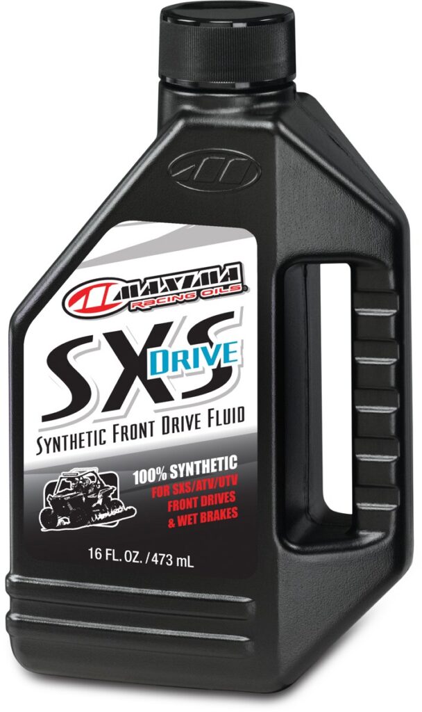 MAXIMA SXS 100% SYN FRONT DRIVE OIL 80W 16OZ