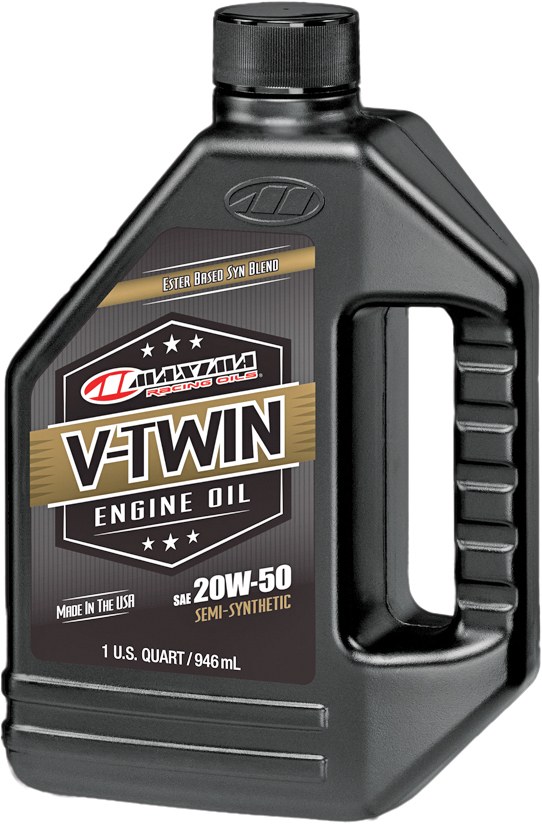 MAXIMA V-TWIN SYN BLEND ENGINE OIL 20W50 32OZ