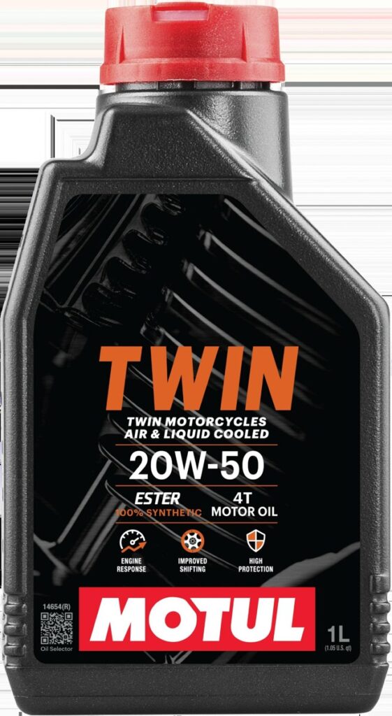 MOTUL TWIN 100% SYN OIL 20W50 1QT