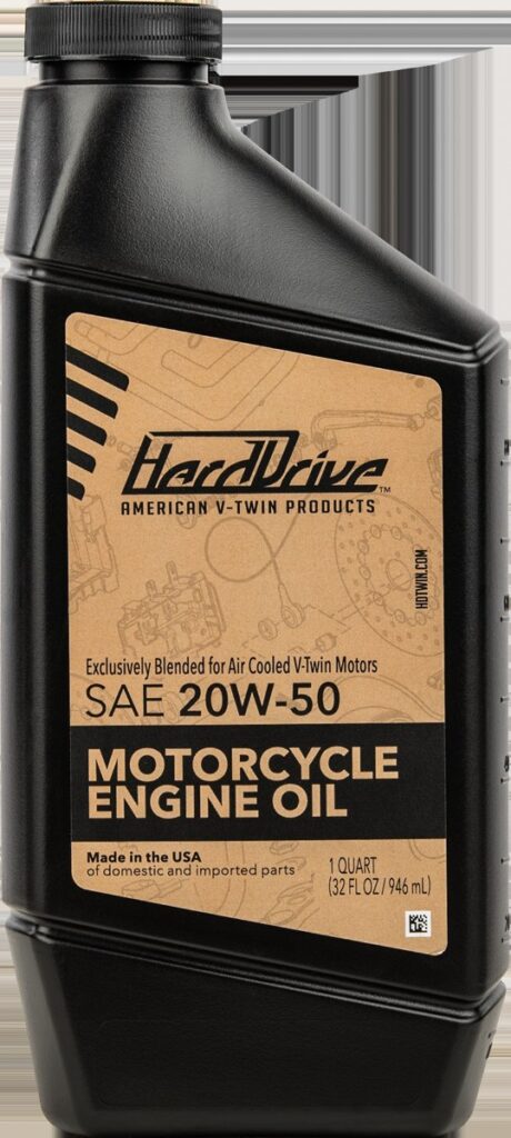 HARDDRIVE ENGINE OIL 20W50 1 QT