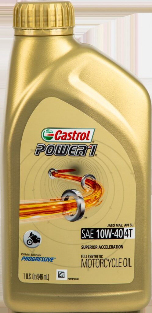 CASTROL POWER 1 SYNTHETIC OIL 4T 10W40 1QT