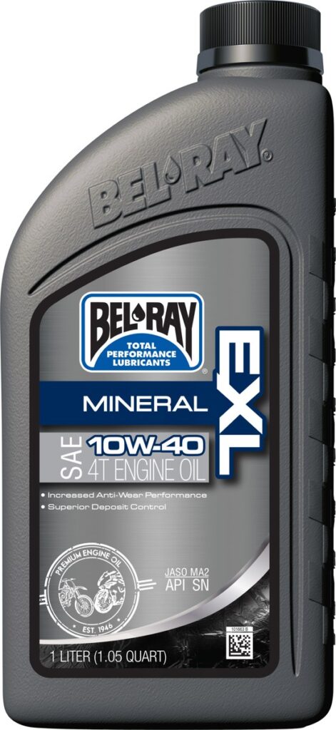 BEL-RAY EXL MINERAL OIL 10W40 4T 1L