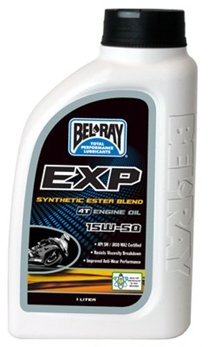 BEL-RAY EXP SEMI-SYN ESTER OIL 15W50 1L
