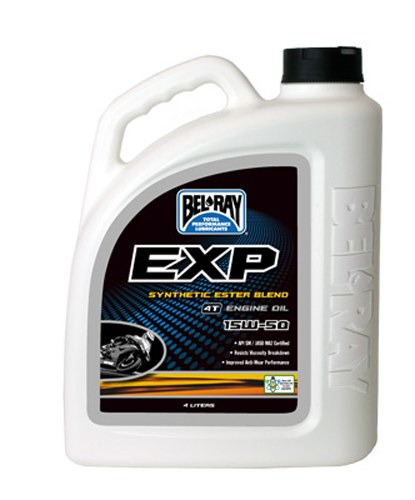 BEL-RAY EXP SEMI-SYN ESTER OIL 15W50 4L