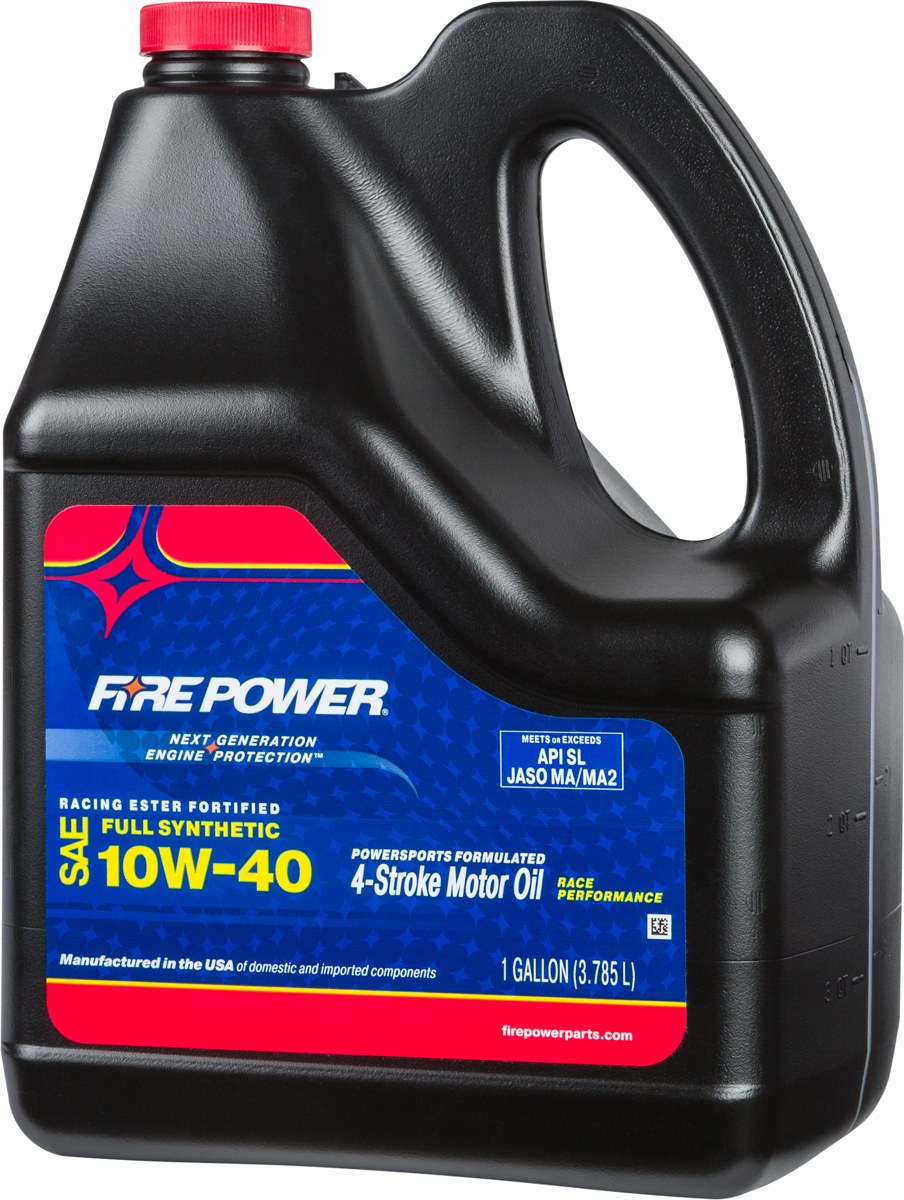 FIRE POWER SYNTHETIC ESTER OIL 10W40 4T 1 GAL
