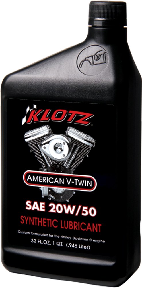 KLOTZ SYNTHETIC LUBRICANT 20W50 1QT