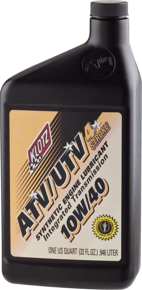 KLOTZ ATV/UTV SYNTHETIC ENGINE LUBE 10W40 32OZ