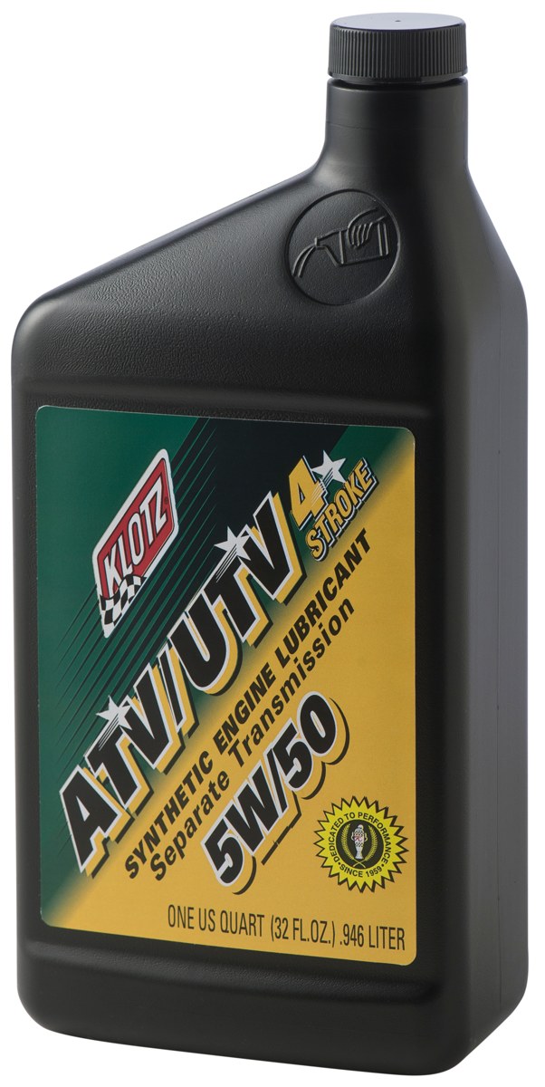 KLOTZ ATV/UTV SYNTHETIC ENGINE LUBE 5W50 32OZ